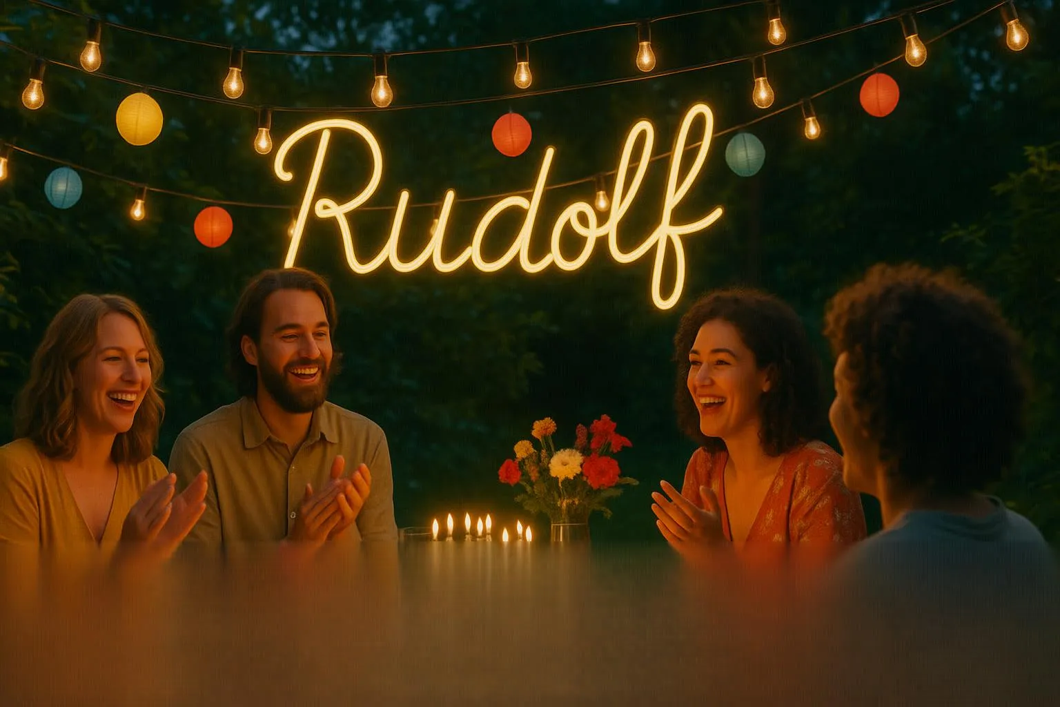 Celebration of name day and name - Rudolf