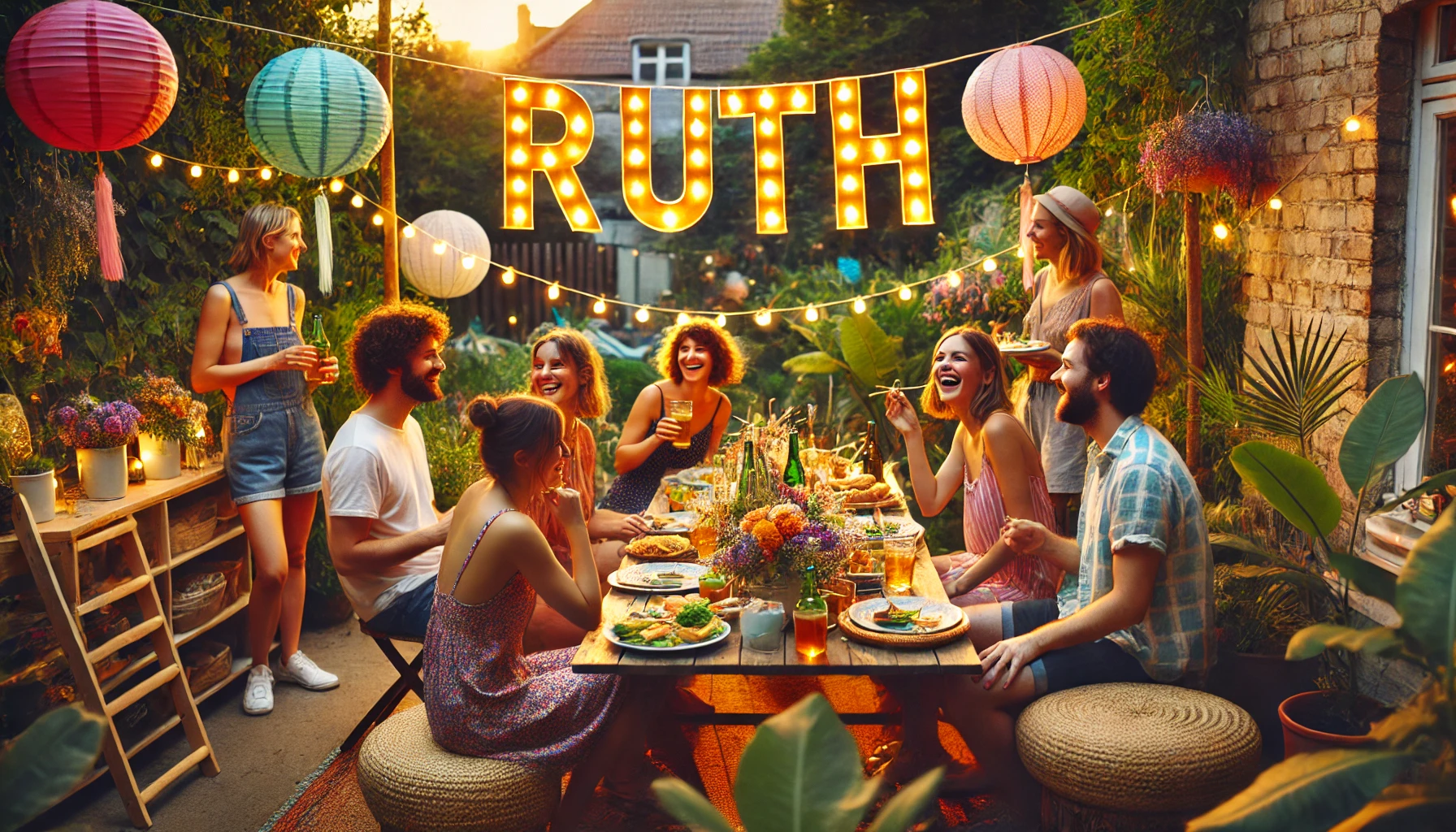 Celebration of name day and name - Ruth
