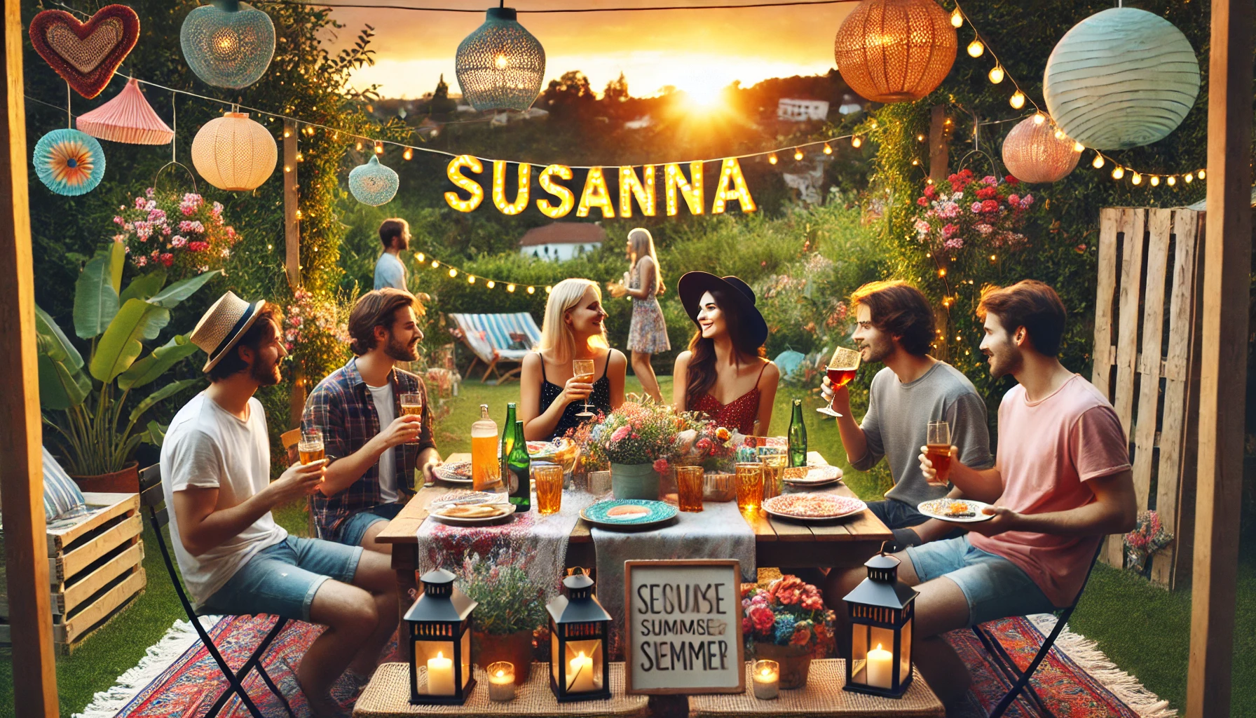 Celebration of name day and name - Susanna