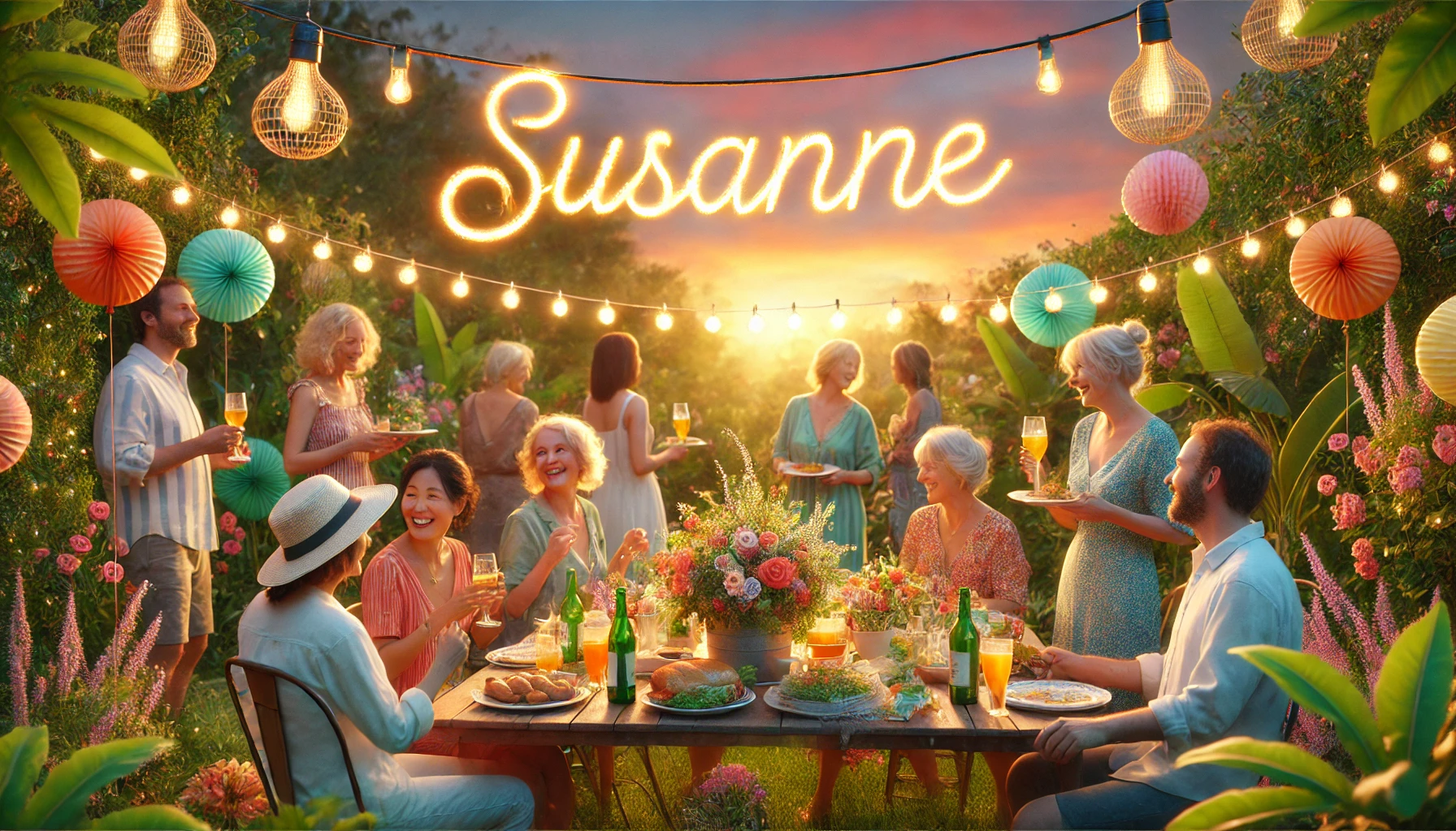 Célébration du jour du nom et du nom - Susanne