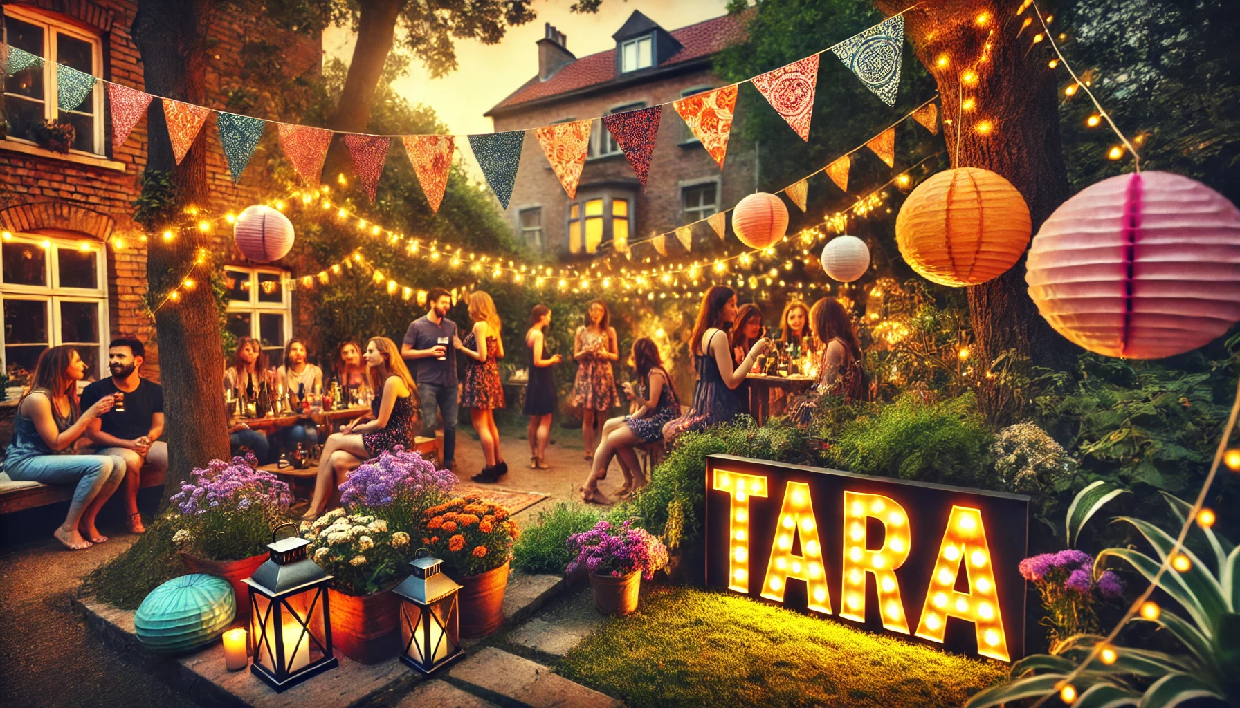 Celebration of name day and name - Tara