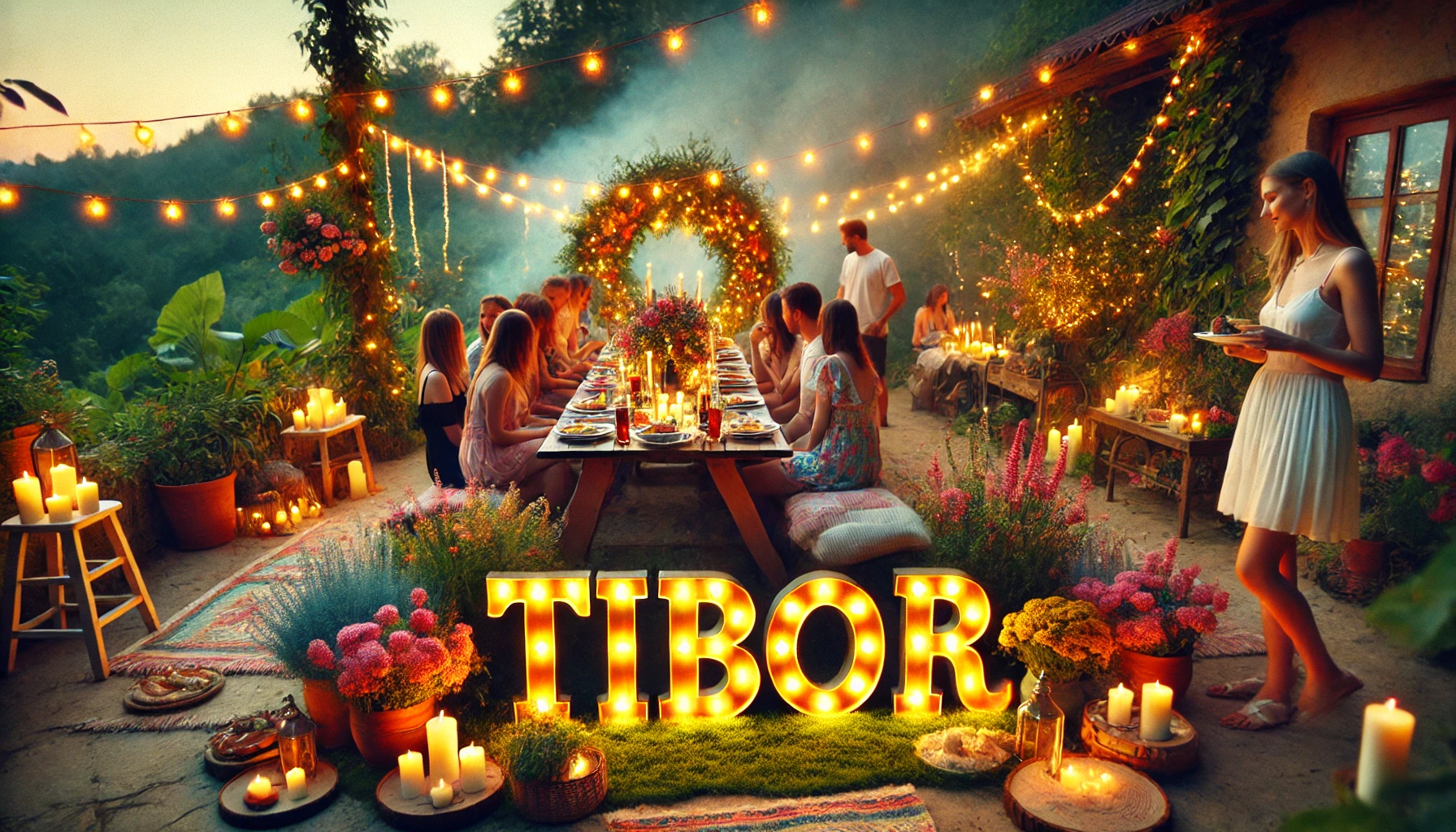 Celebration of name day and name - Tibor