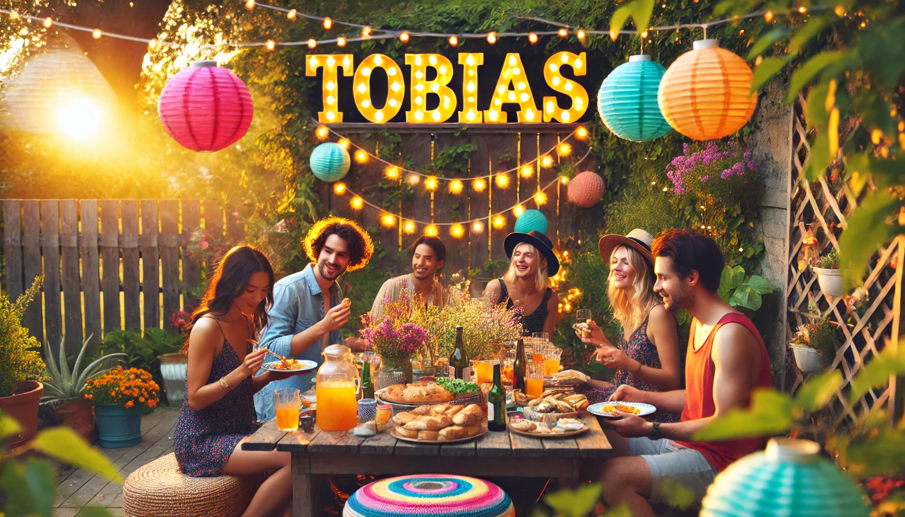 Celebration of name day and name - Tobias