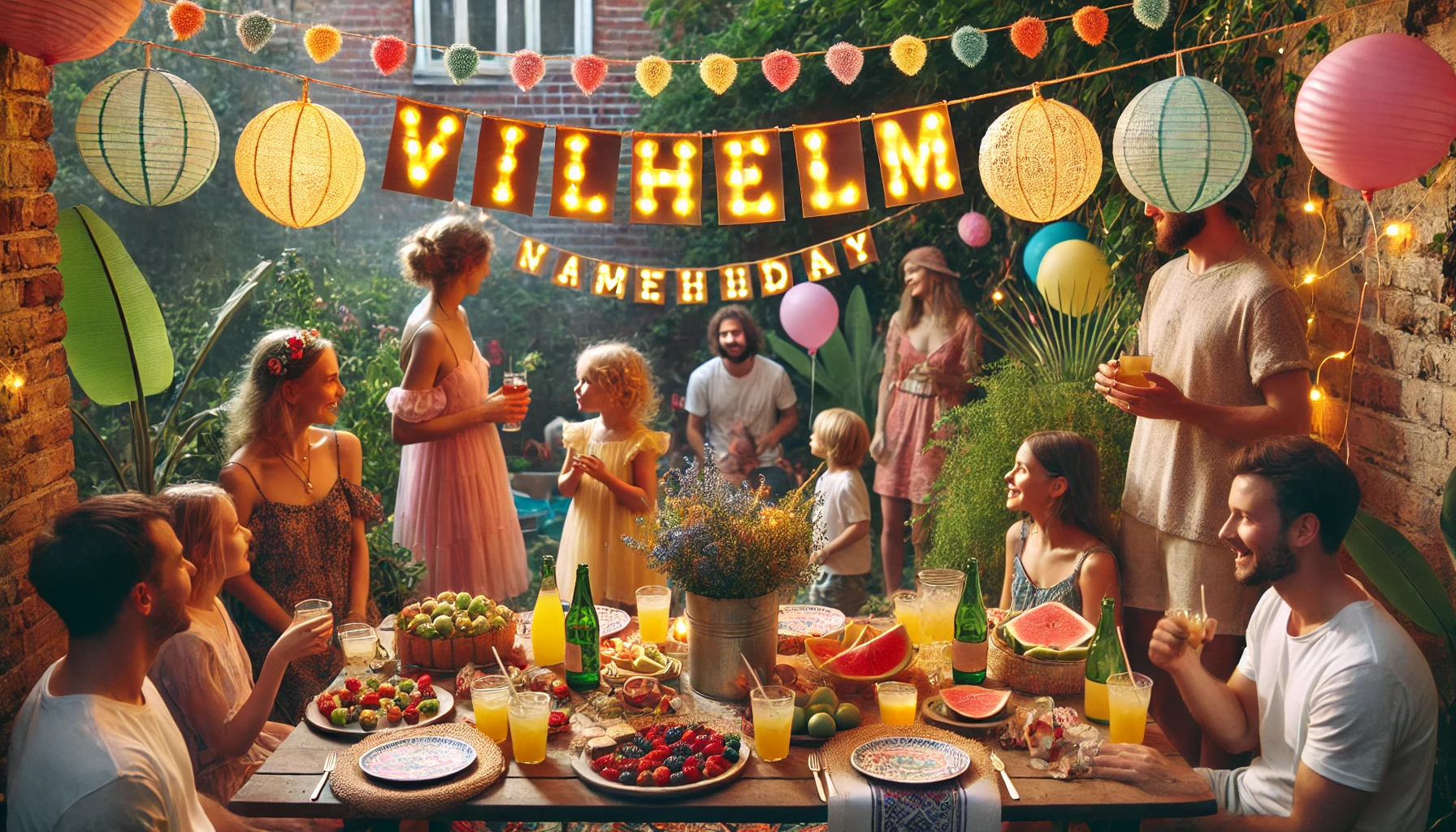 Oslava menín a mien - Vilhelm
