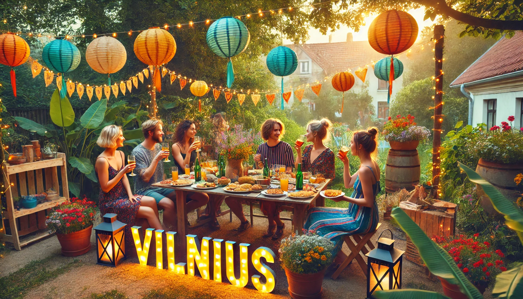 Celebration of name day and name - Vilnius