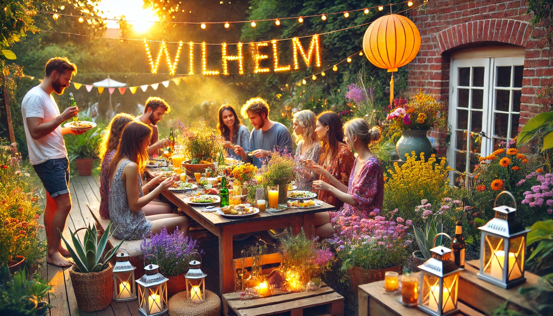 Celebration of name day and name - Wilhelm