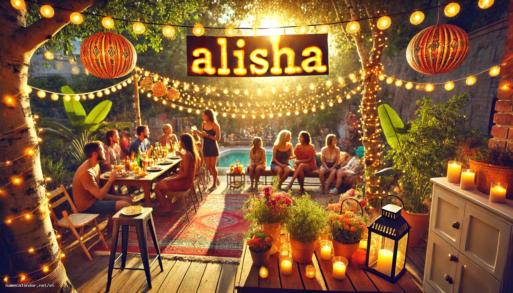 Nimepäeva ja nime tähistamine - Alisha