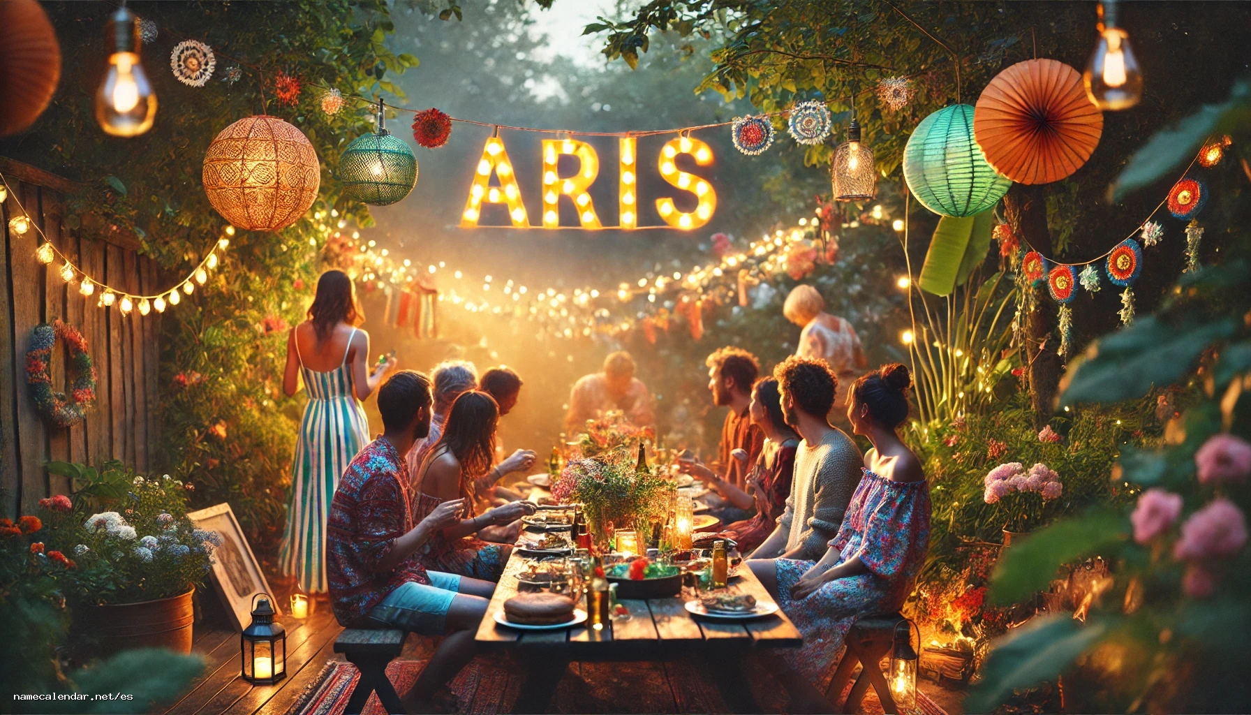 Celebración del onomástico y del nombre - Aris