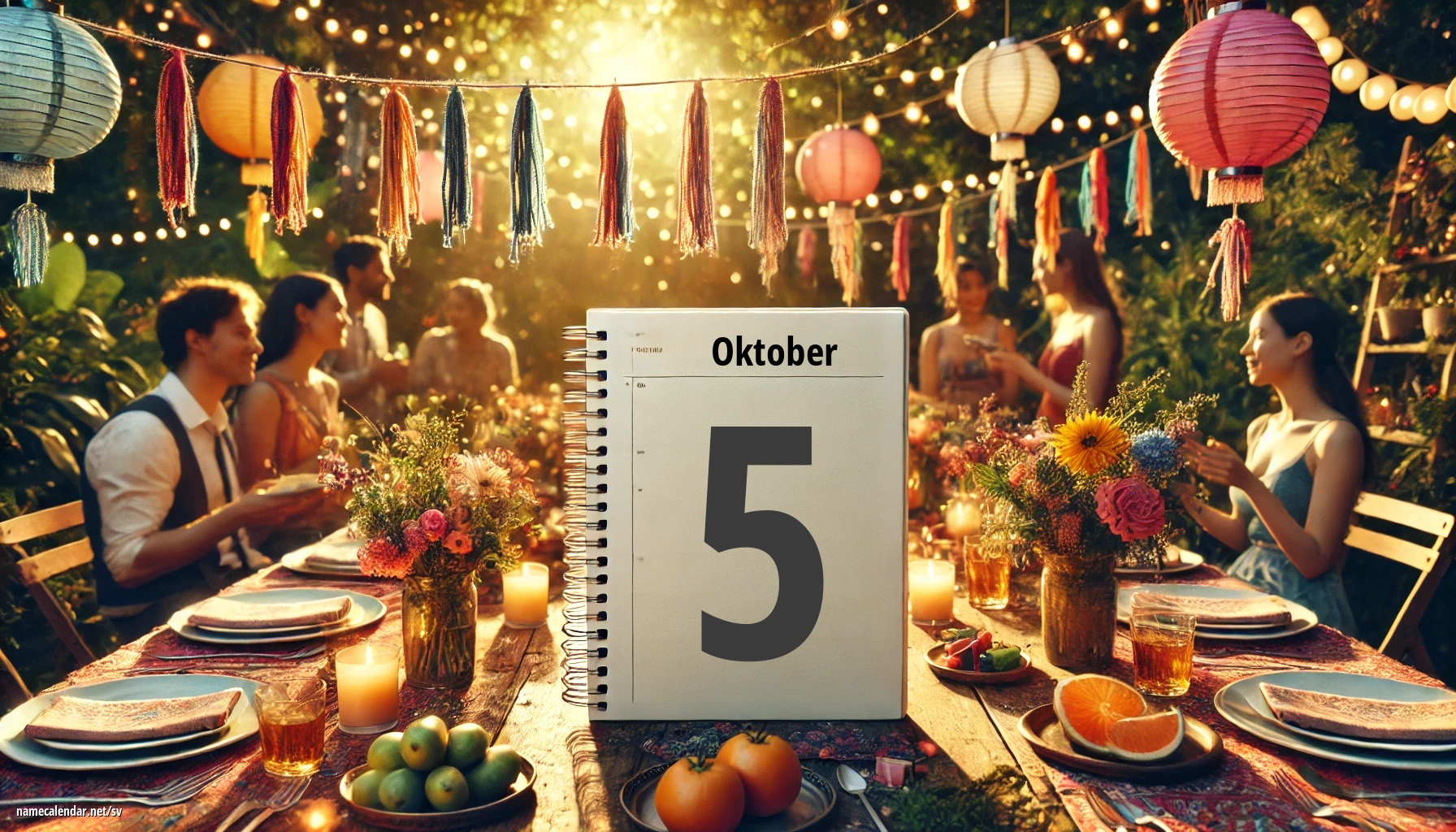 Namn dagar den 5 oktober | Namn dagar kalender