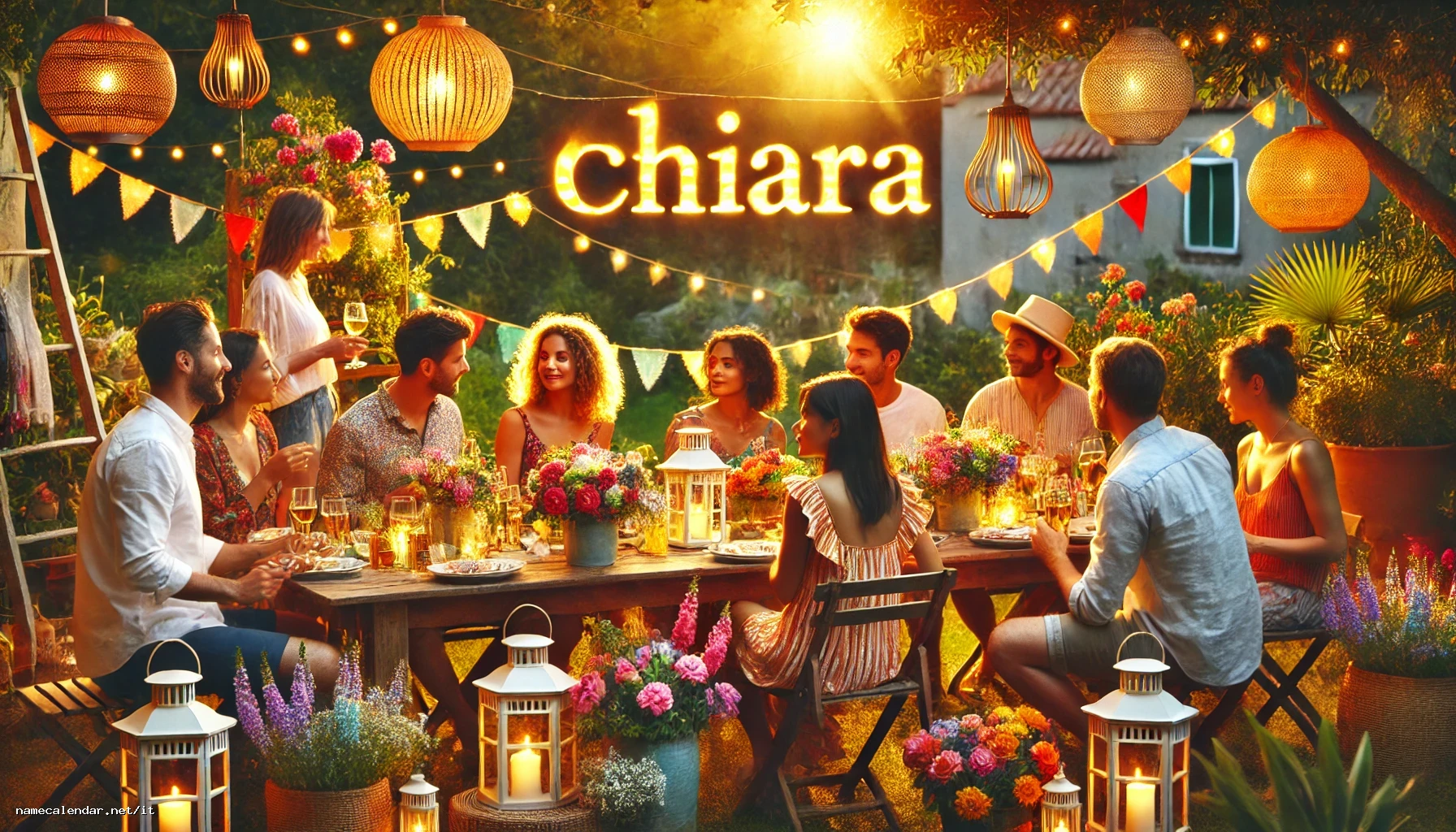 Celebrazione dell'onomastico e del nome - Chiara