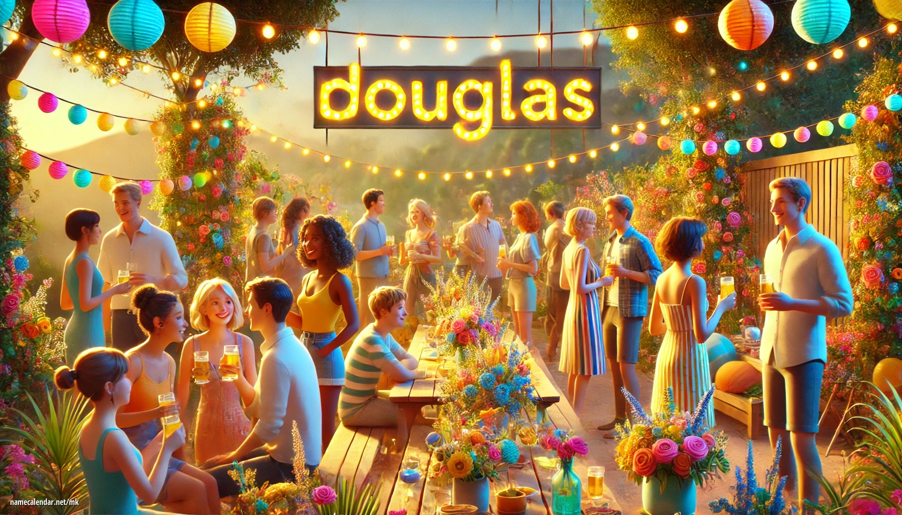 Прослава на именден и име - Douglas