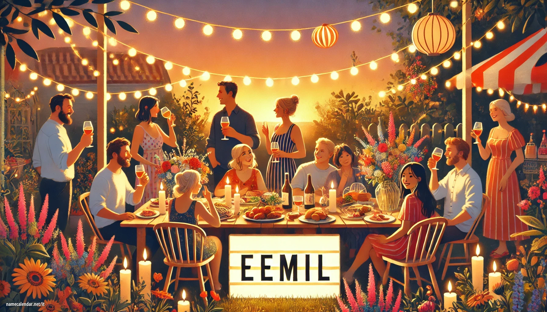 Celebrazione dell'onomastico e del nome - Eemil