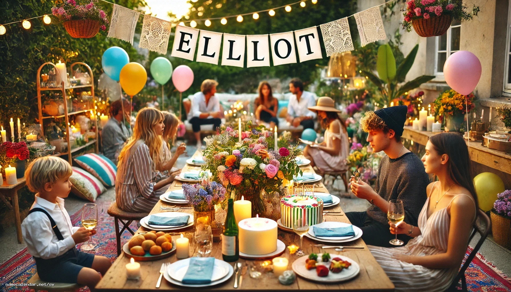 Firande av namnsdag och namn - Elliot