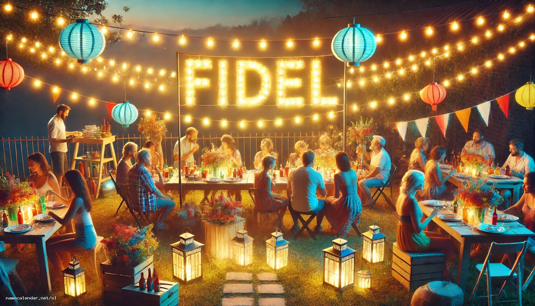 Praznovanje imendana in imena - Fidel