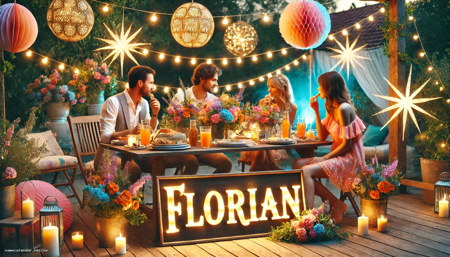 Firande av namnsdag och namn - Florian