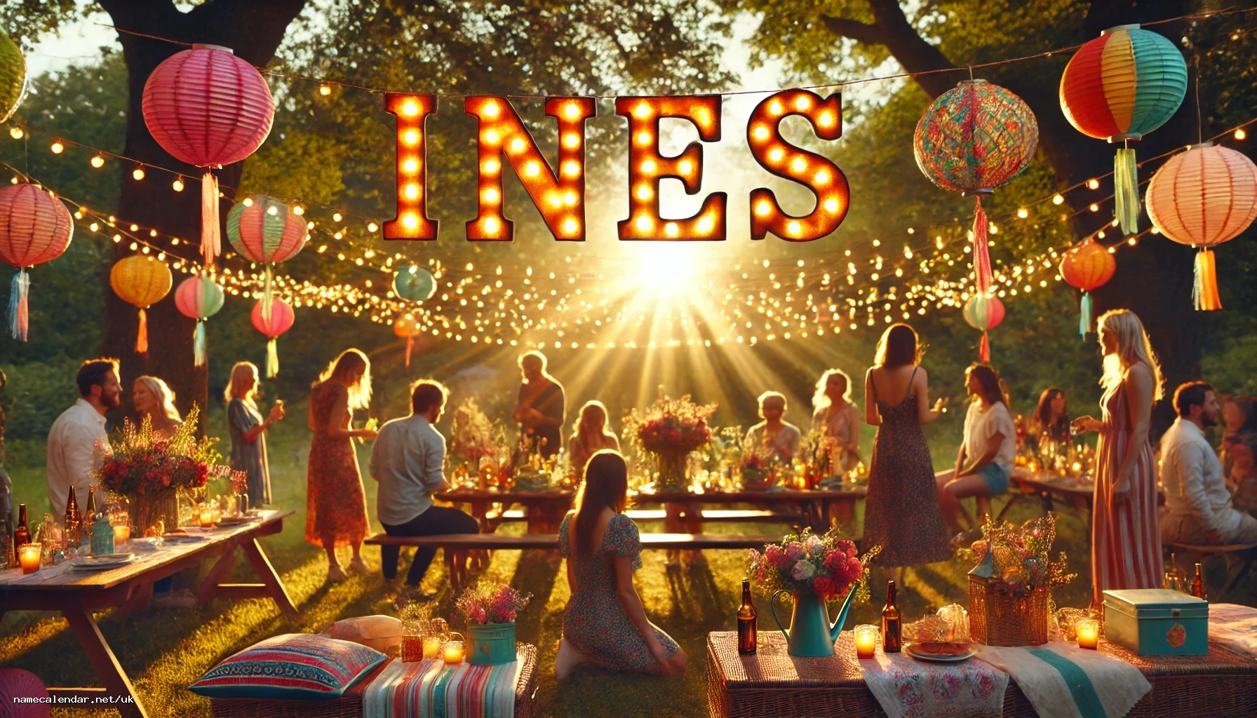 Святкування іменин та імен - Ines