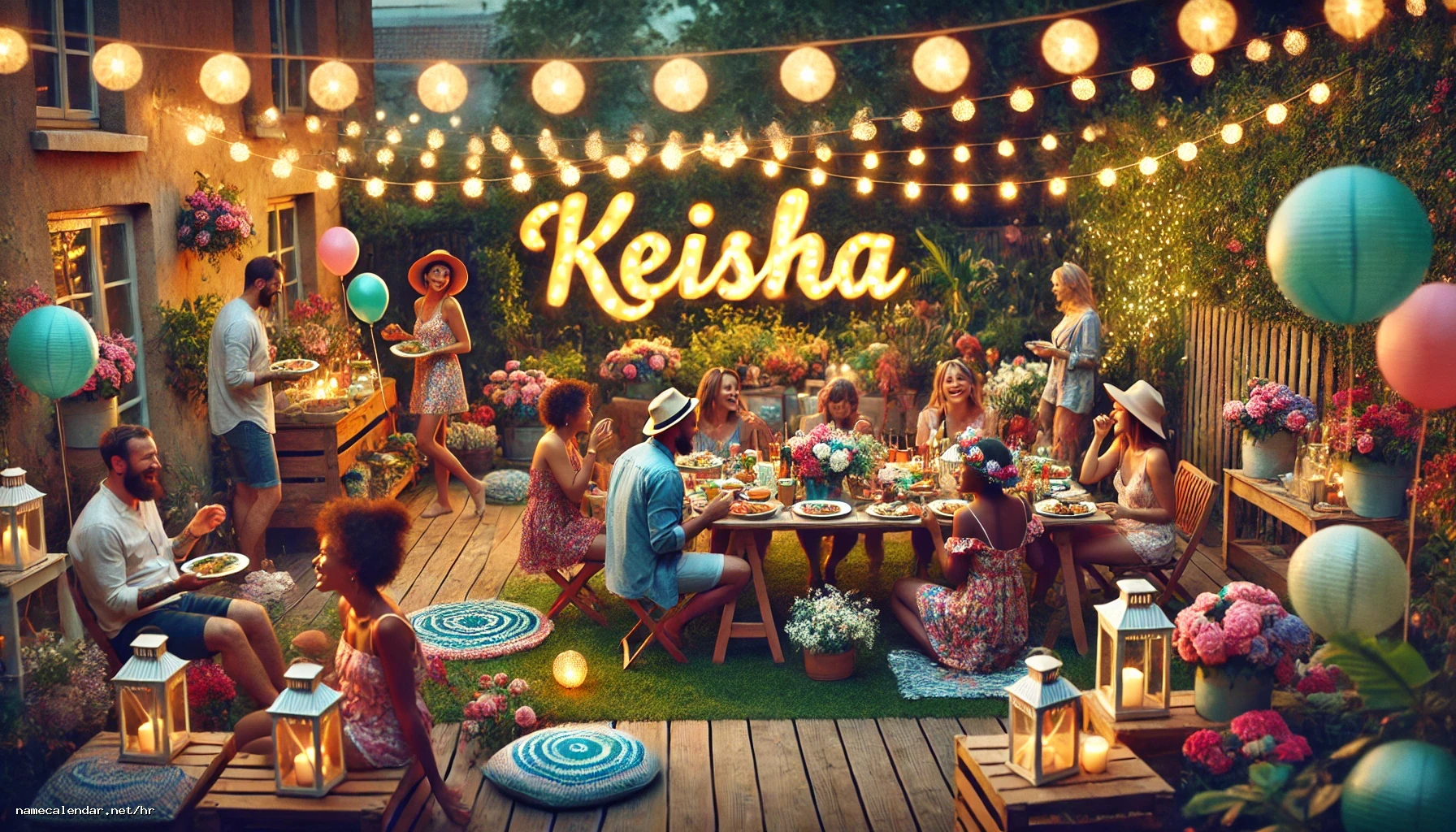 Proslava imendana i imendana - Keisha