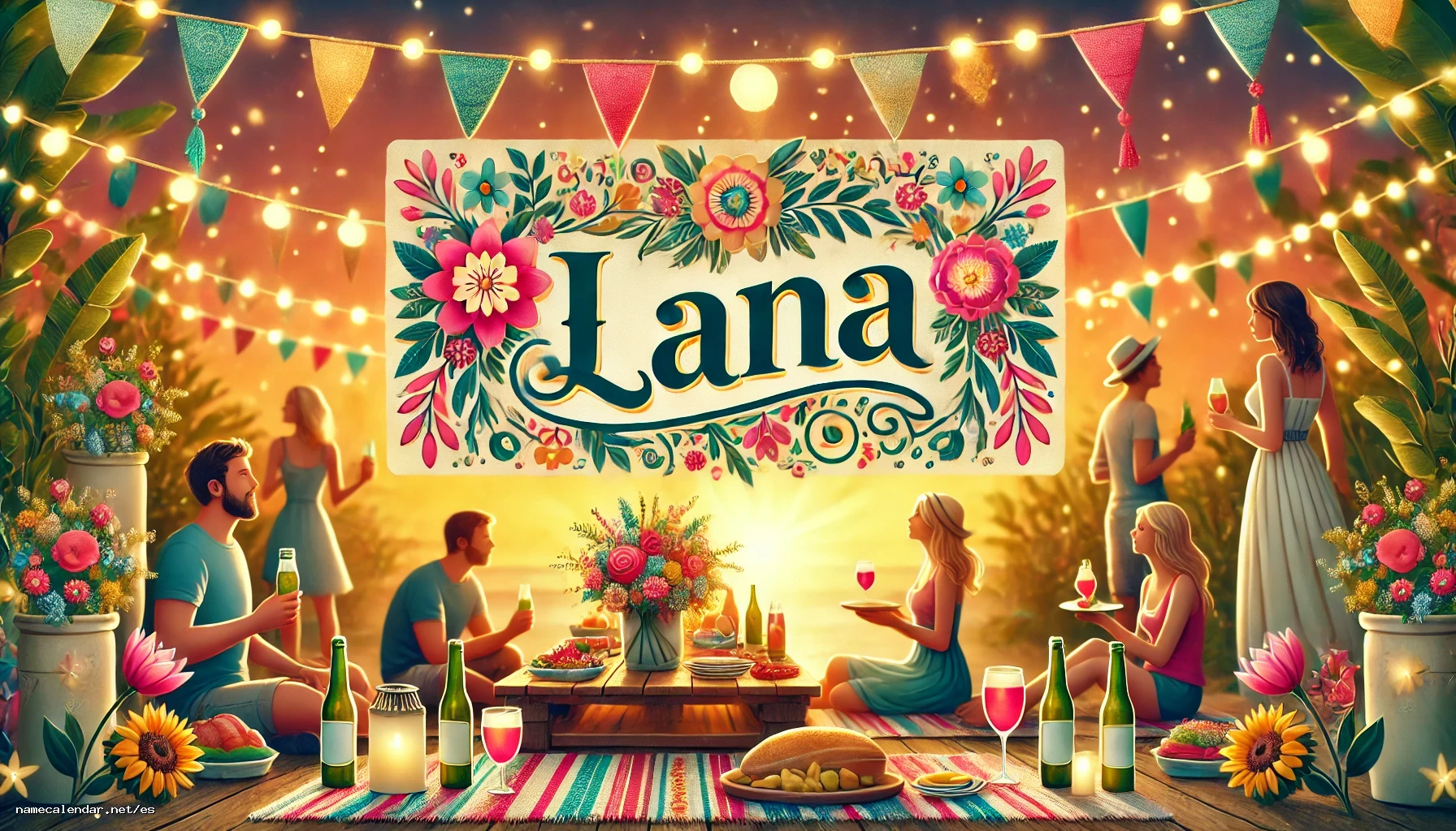 Celebración del onomástico y del nombre - Lana