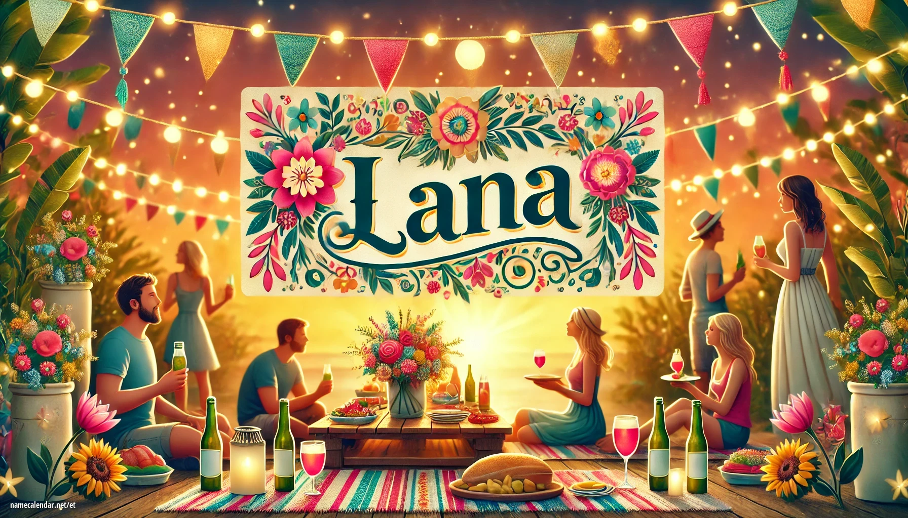 Nimepäeva ja nime tähistamine - Lana