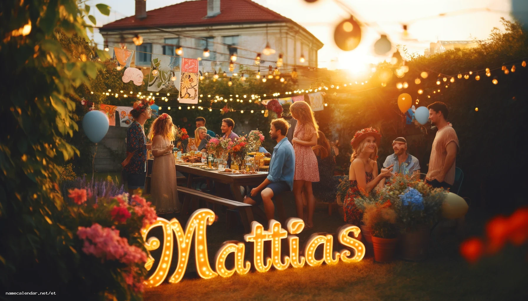 Nimepäeva ja nime tähistamine - Mattias