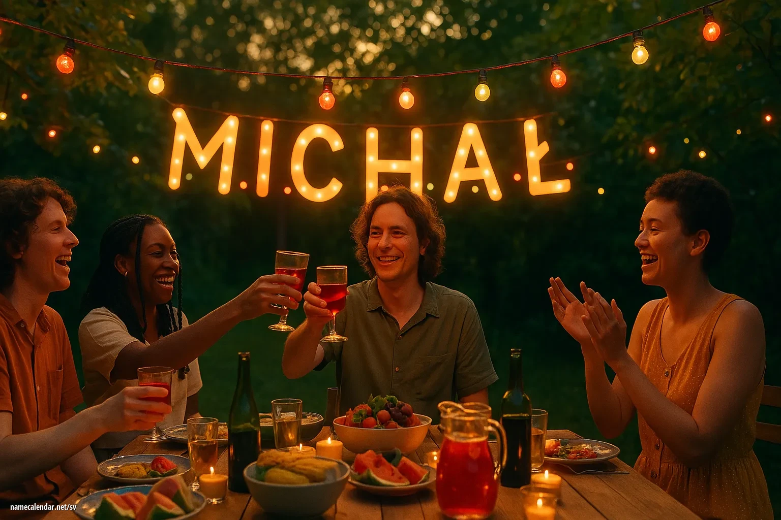 Firande av namnsdag och namn - Michal