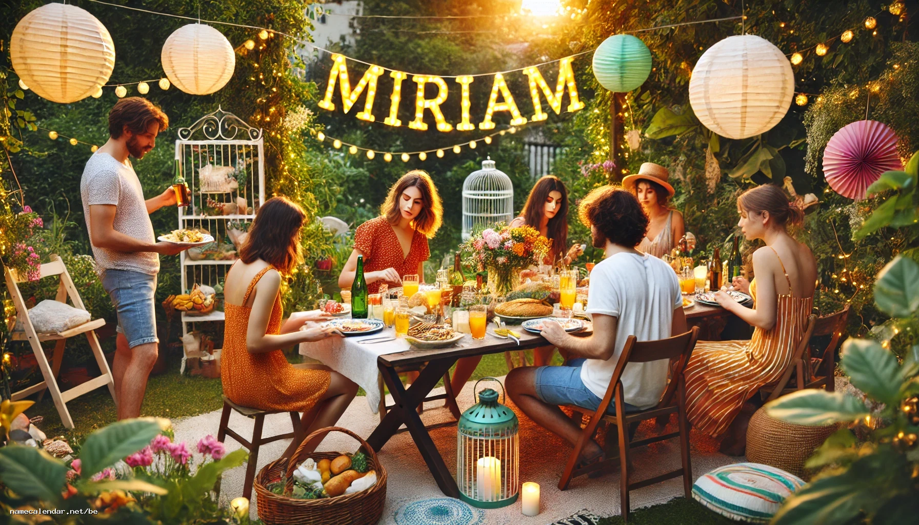 Святкаванне імянін і імянін - Miriam