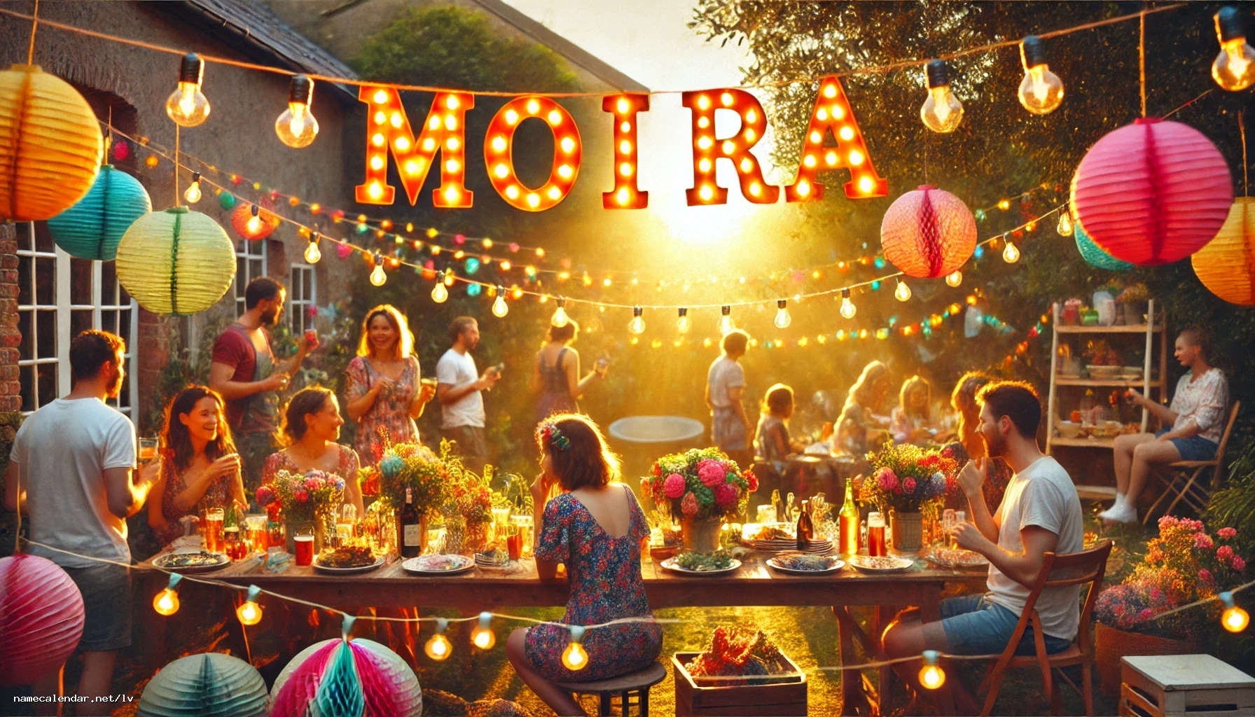 Vārda dienas un vārda svinēšana - Moira