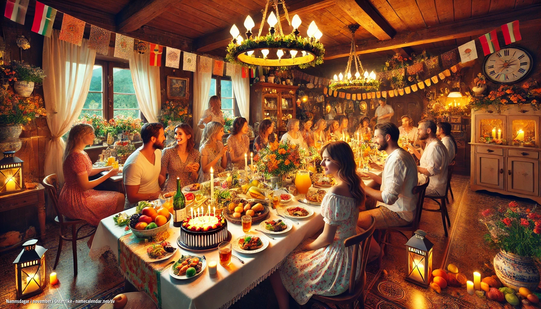 Firande av namnsdag och namn i Österrike