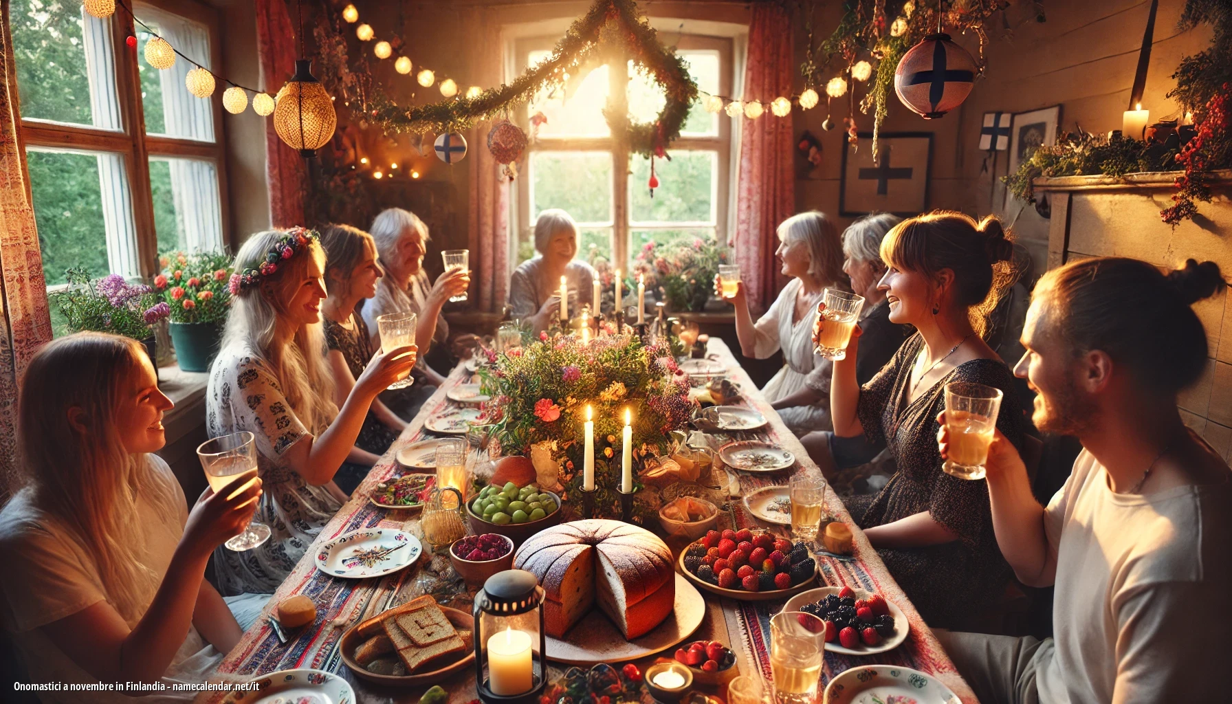 Celebrazione dell'onomastico e del nome in Finlandia