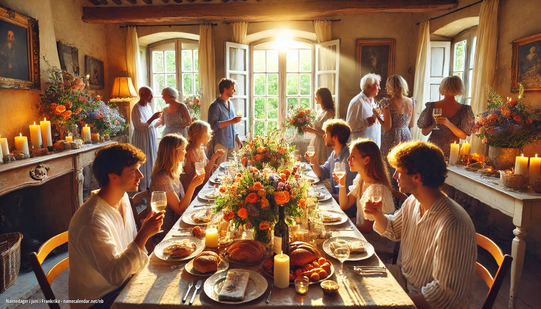 Feiring av navnedag og navn i Frankrike