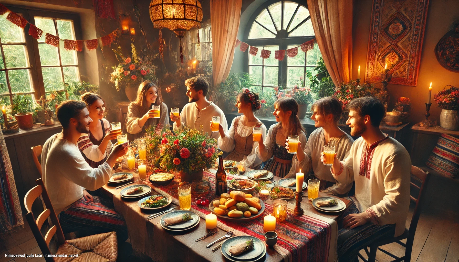 Nimepäeva ja nime tähistamine Lätis