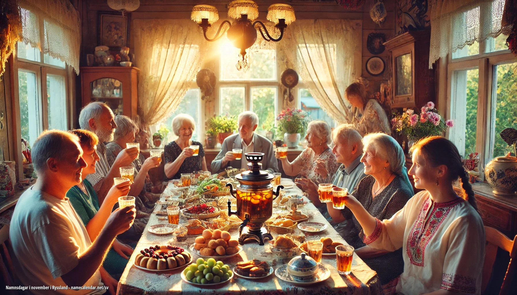 Firande av namnsdag och namn i Ryssland