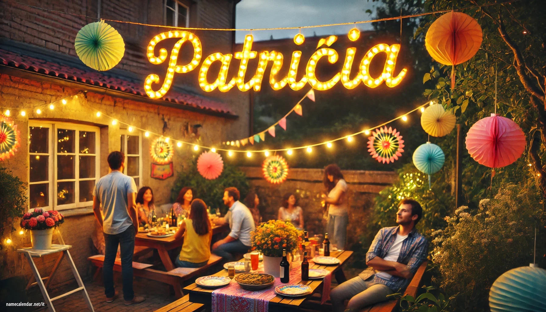 Celebrazione dell'onomastico e del nome - Patrícia