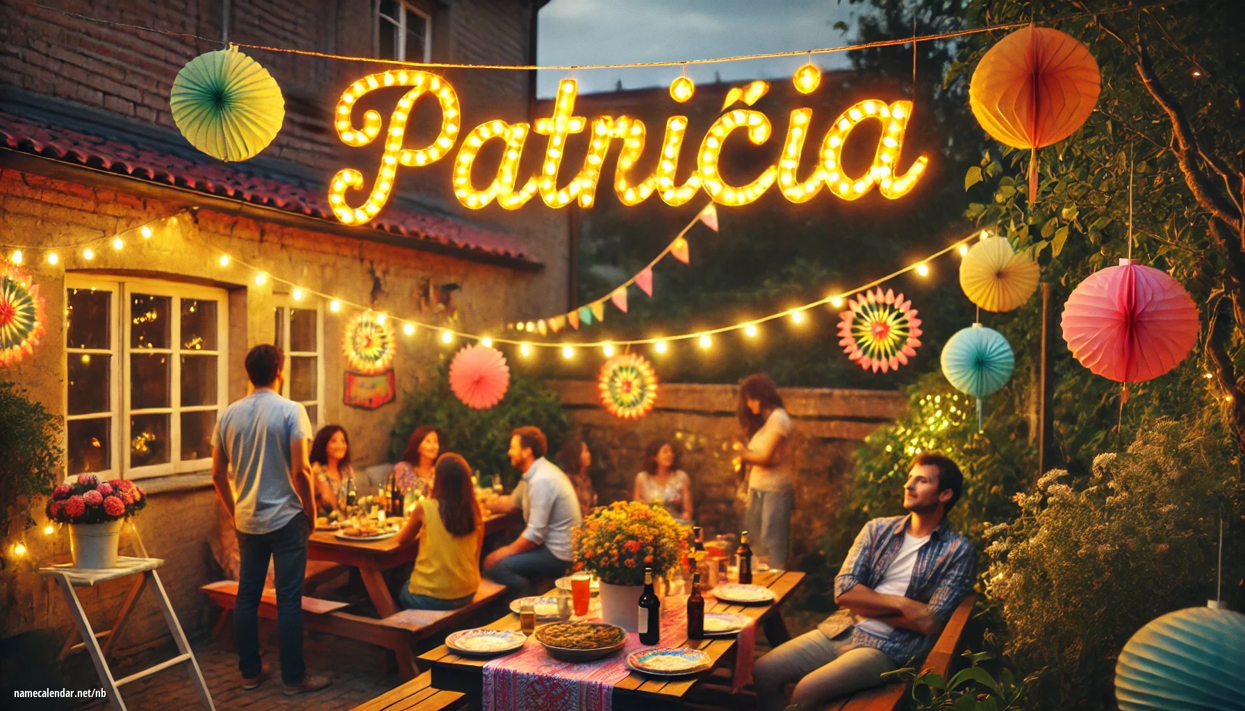 Feiring av navnedag og navn - Patrícia