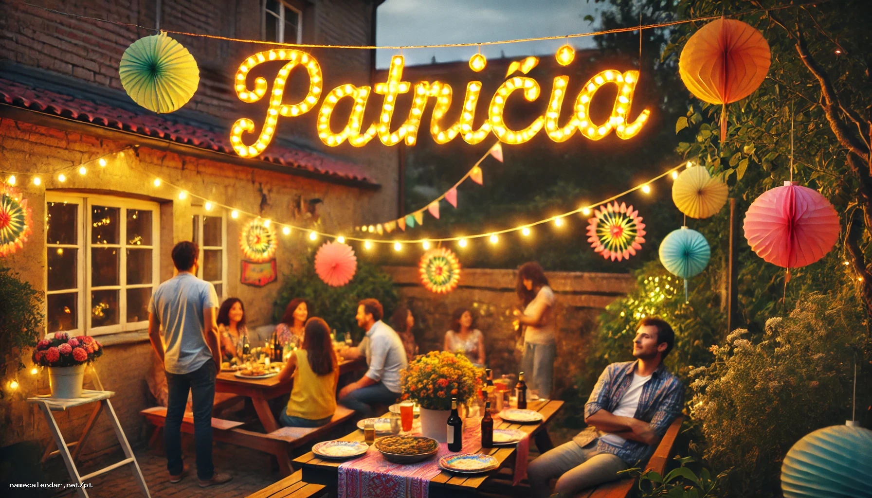 Celebração do dia do nome e nome - Patrícia