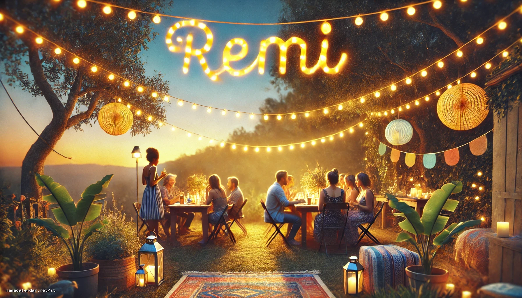 Celebrazione dell'onomastico e del nome - Remi