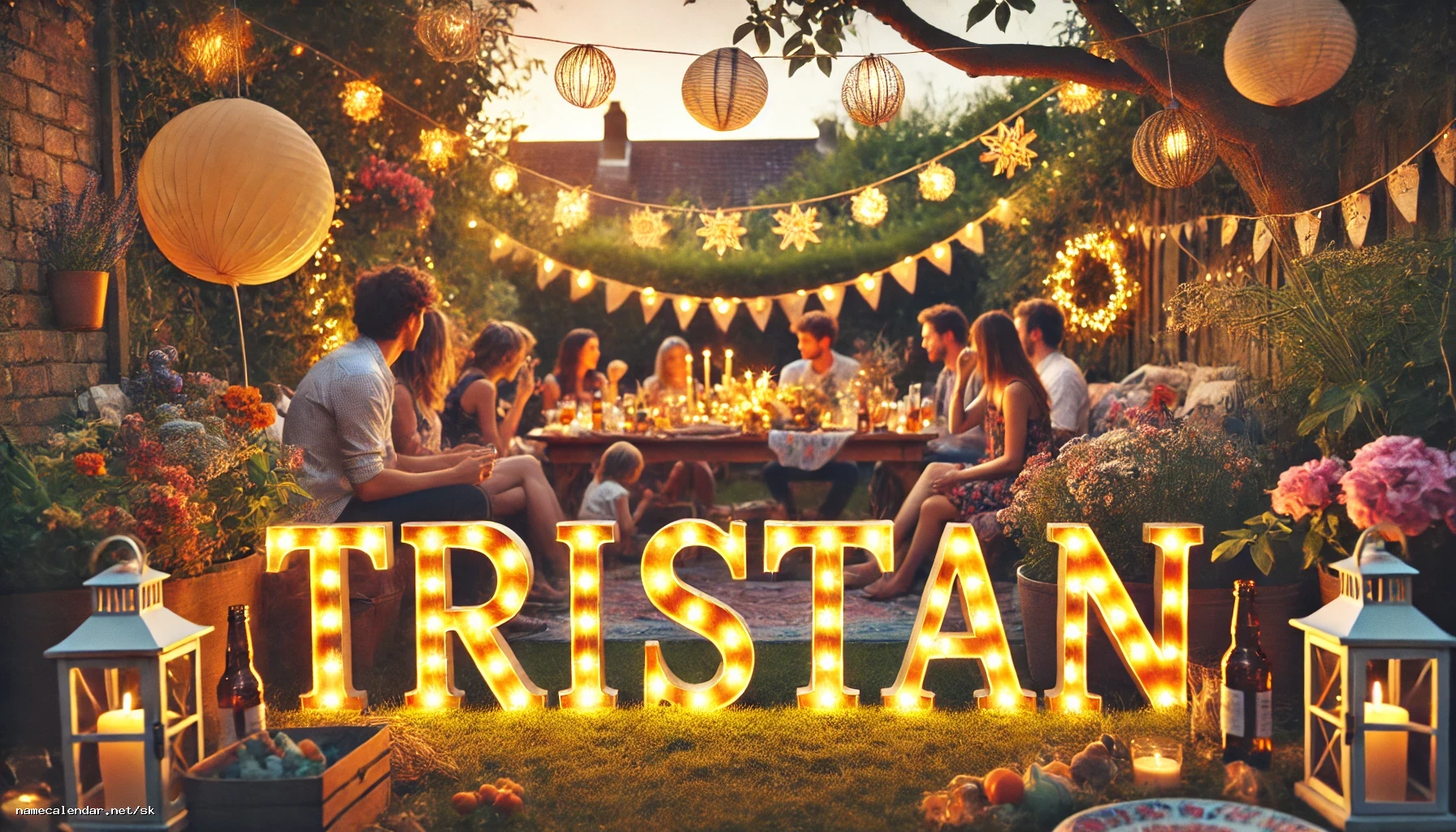 Oslava menín a mien - Tristan