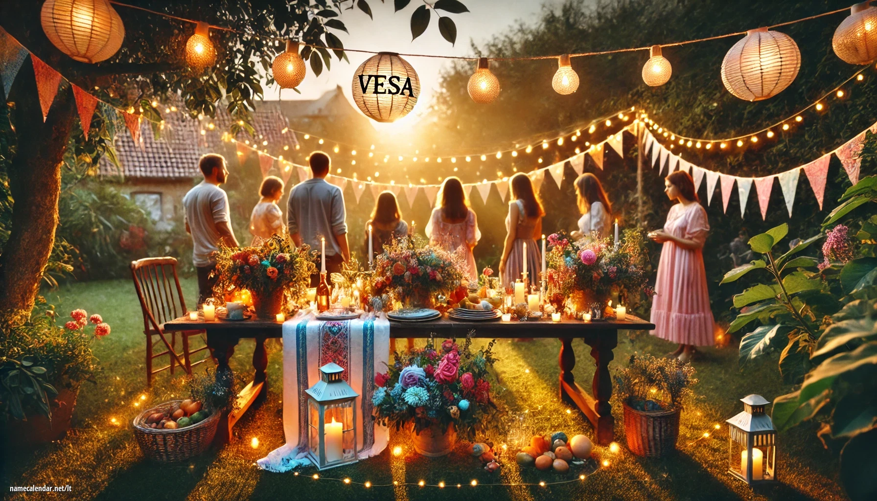 Vardadienio ir vardo šventimas - Vesa