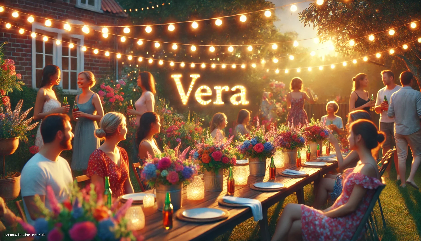 Oslava menín a mien - Véra