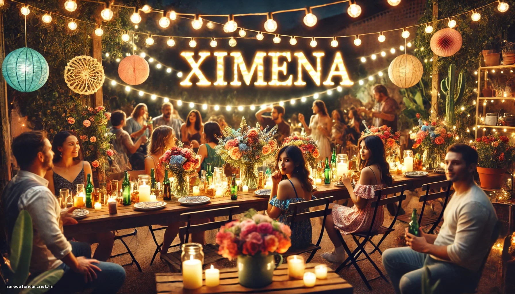 Proslava imendana i imendana - Ximena