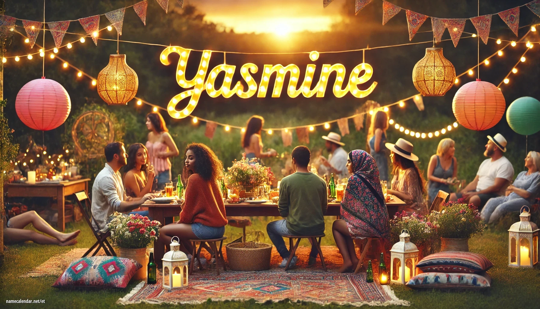 Nimepäeva ja nime tähistamine - Yasmine